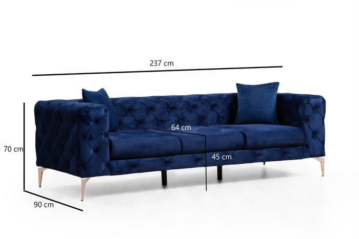 Atelier Del Sofa Como - Azul Marino